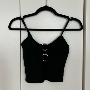 Black camisole top
